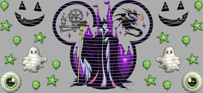 16oz Disney style-D-770